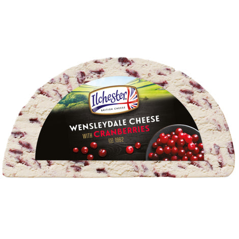 Singletons & Co. Wensleydale & Cranberry (half Wheel)