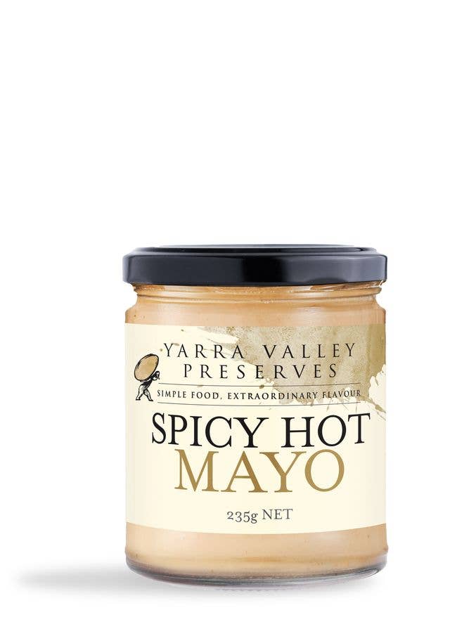 Yarra Valley Gourmet Foods - Mayonnaise Spicy Hot Mayonnaise 235g