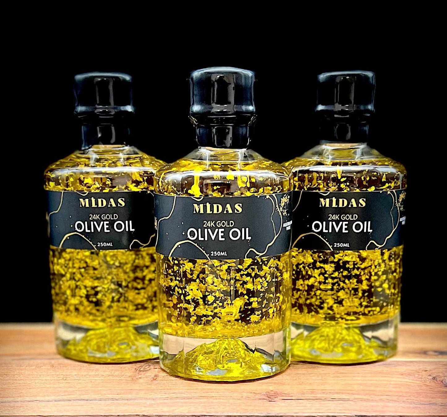 Midas Luxury Gifts - Midas 24 Karat Gold Australian Olive Oil