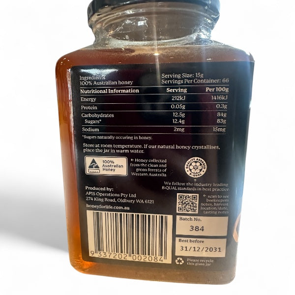 Healing Honeys - Marri TA30+ 1kg