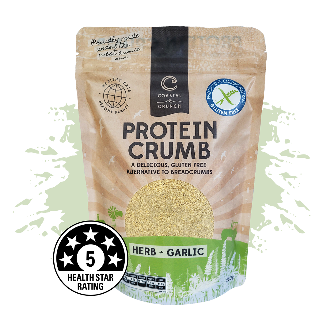 Herb & Garlic Protein Crumbs: 280g