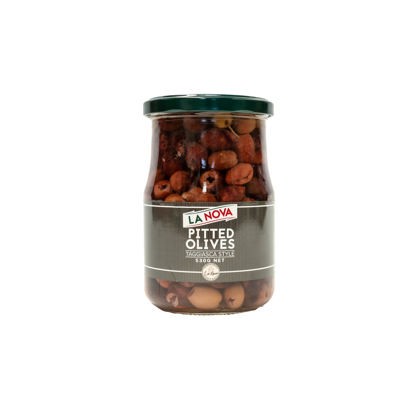 La Nova Olives Pitted Taggiasca 530g