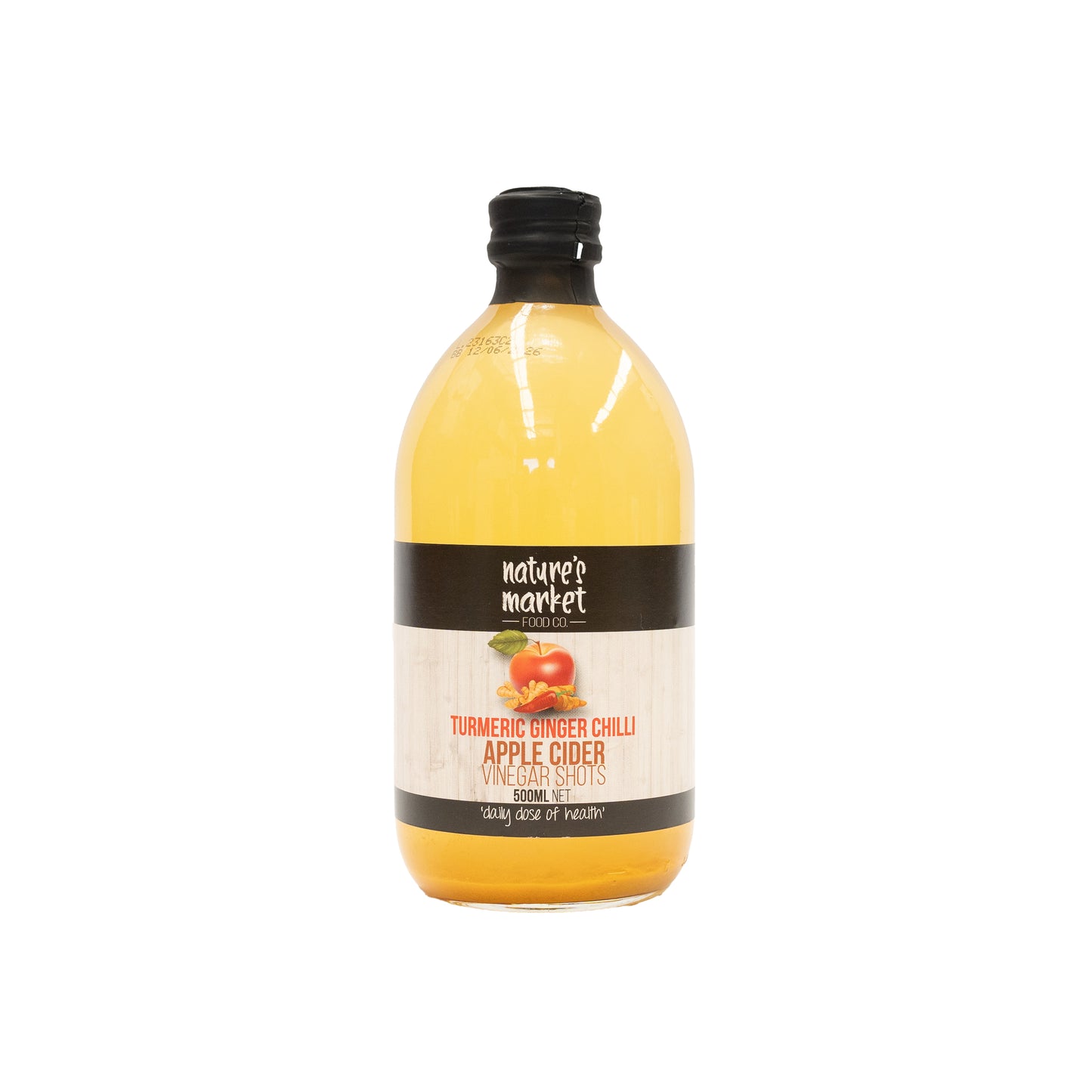 Natures Market - Apple Cider Turmeric Ginger Chili 500ml