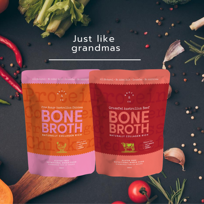 Australian Beef Bone Broth Liquid 300ml - Pasture Raised