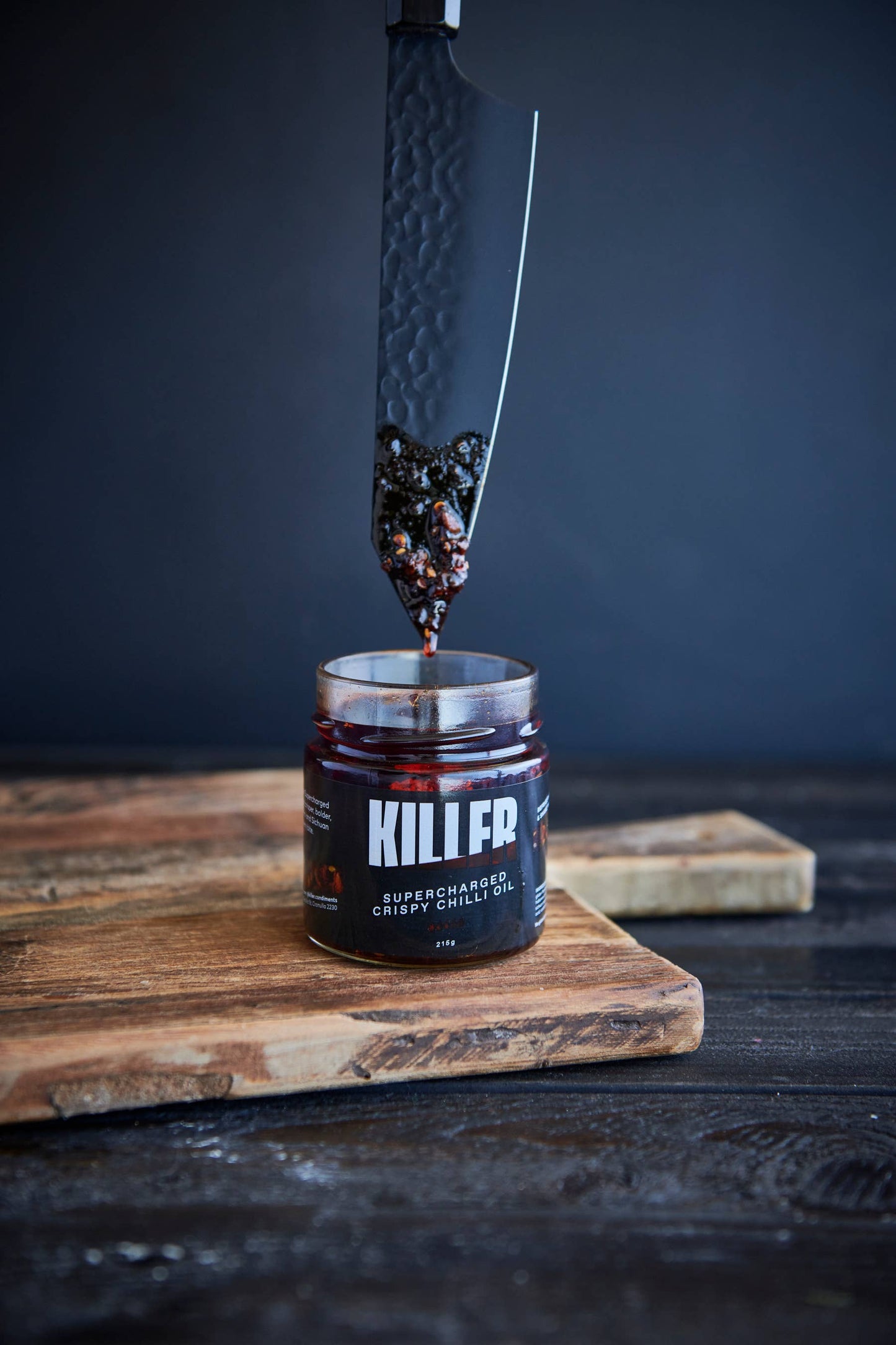 Killer Condiments Supercharged Crispy Chilli Oil 215g