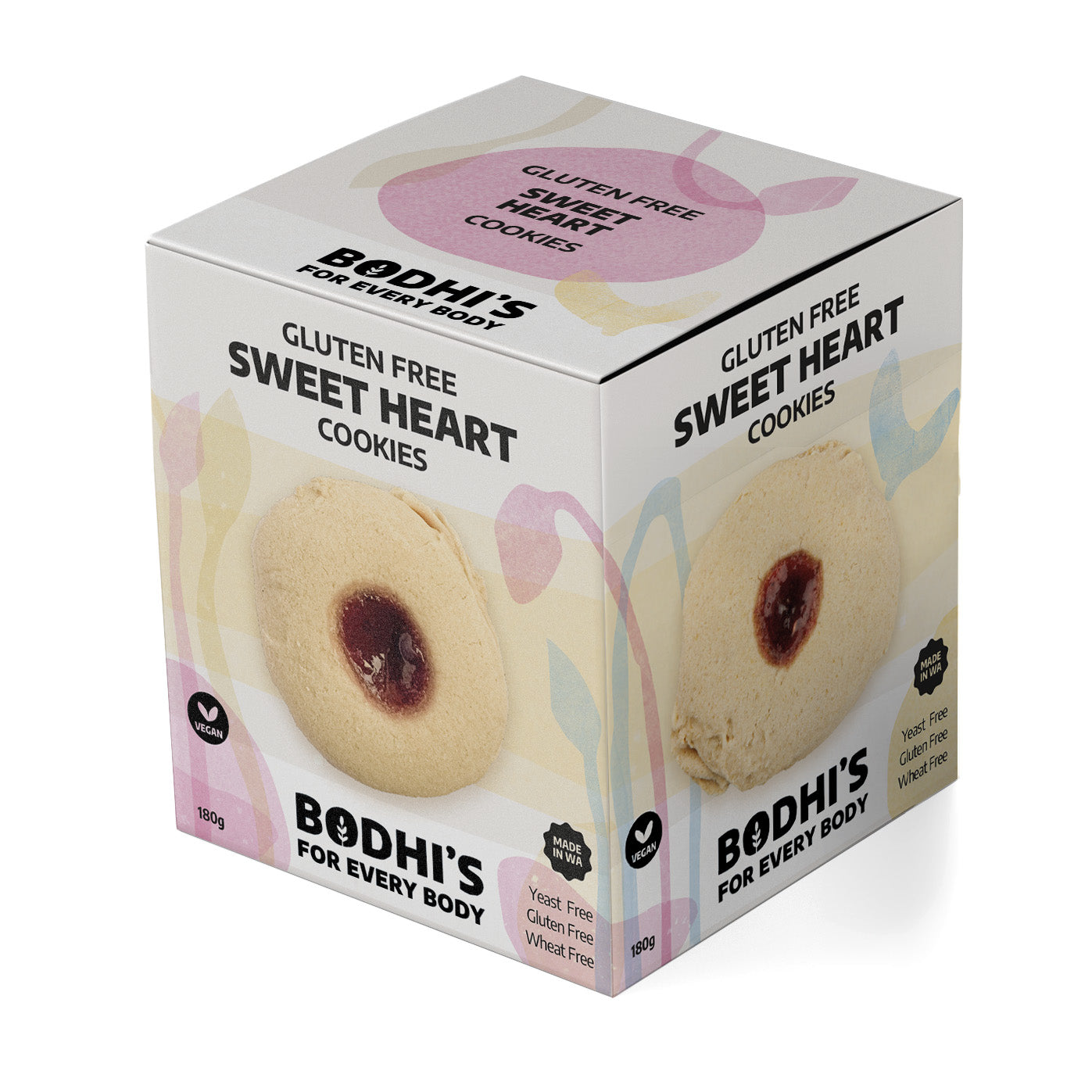 Gluten Free Sweetheart Cookies 180g