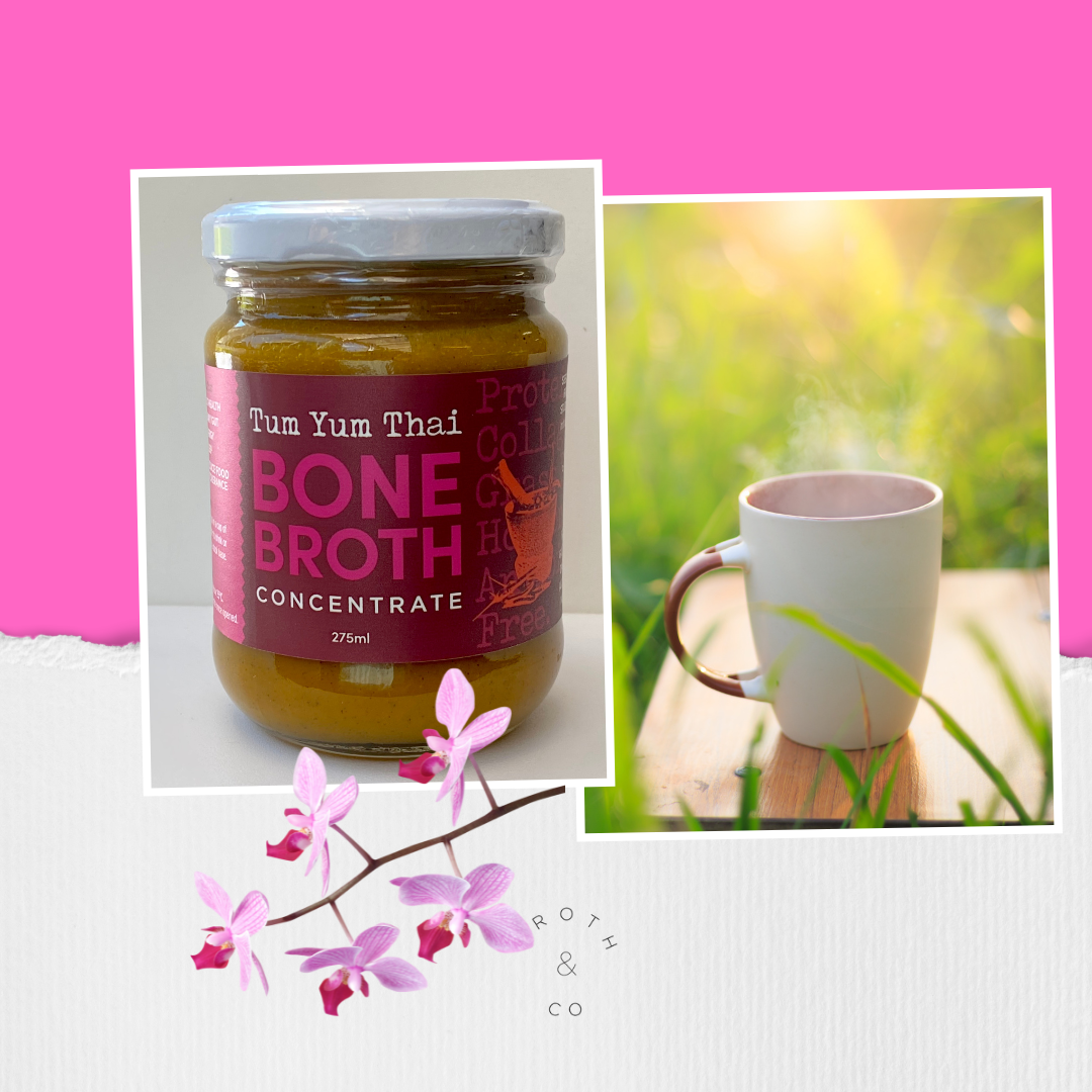Bone Broth Concentrate Tum Yum Thai 275g - Pasture Raised