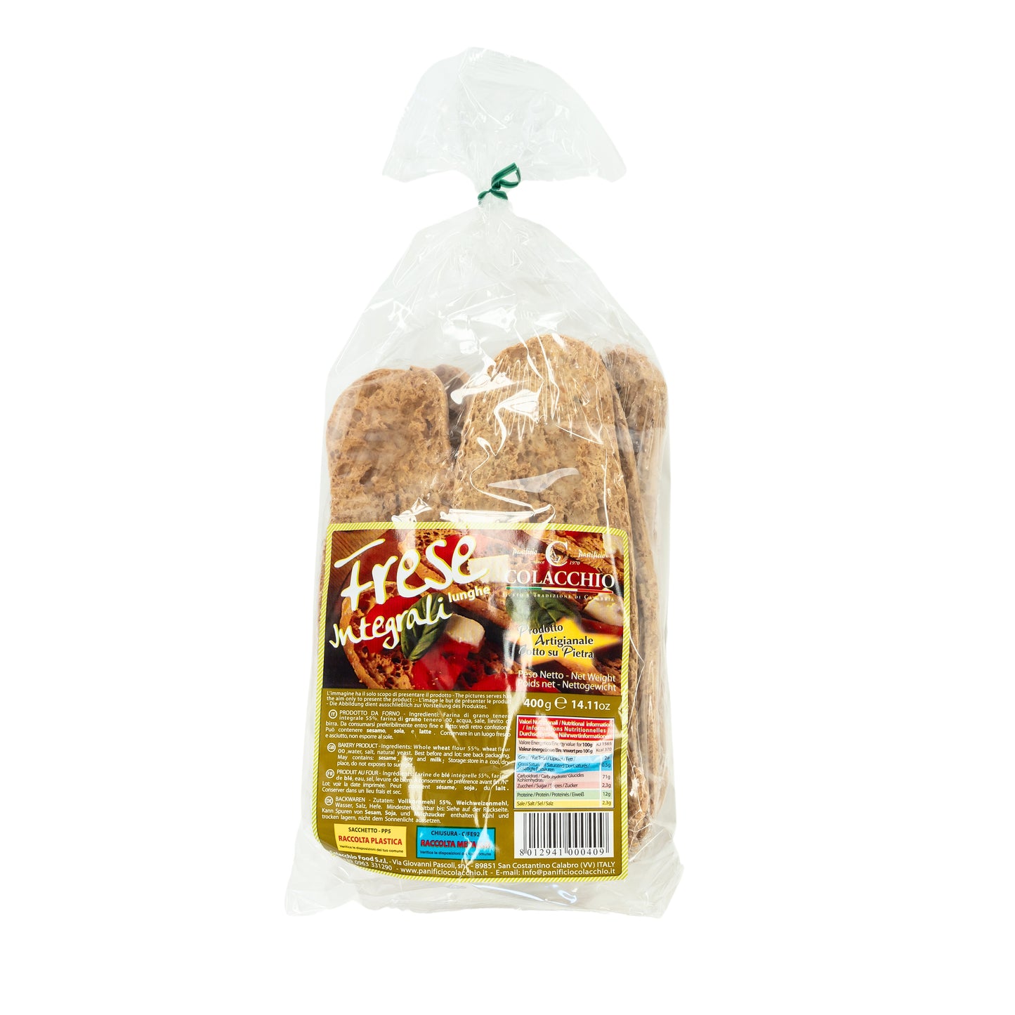 Colacchio Frese Long Wholemeal 400g