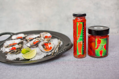 Chillies in Lime & Tequila Syrup: 280ml