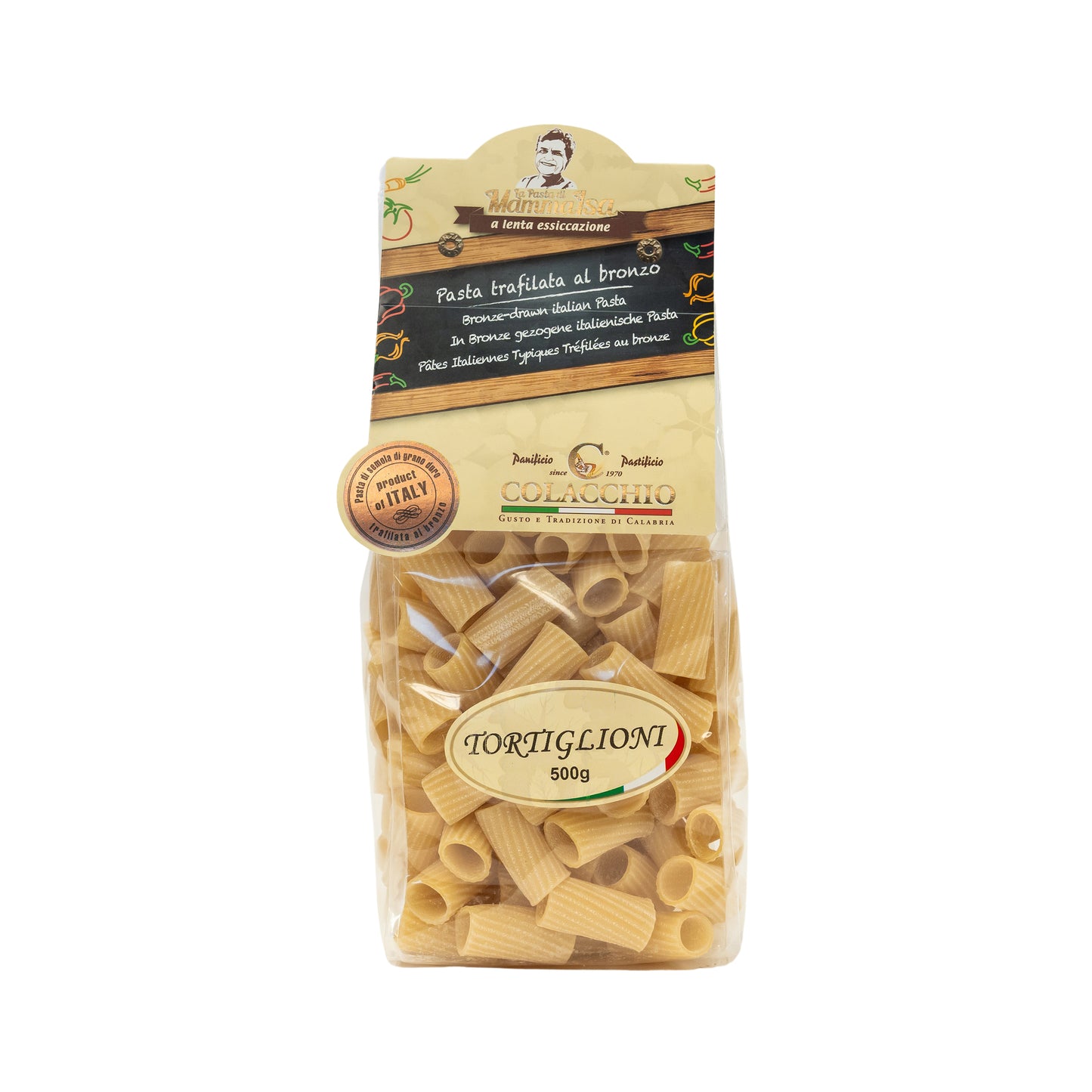 Colacchio Pasta - Tortiglioni 500g