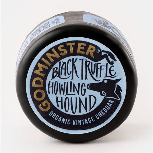 Godminster - Black Truffle Howling Hound Cheddar Round- 150g