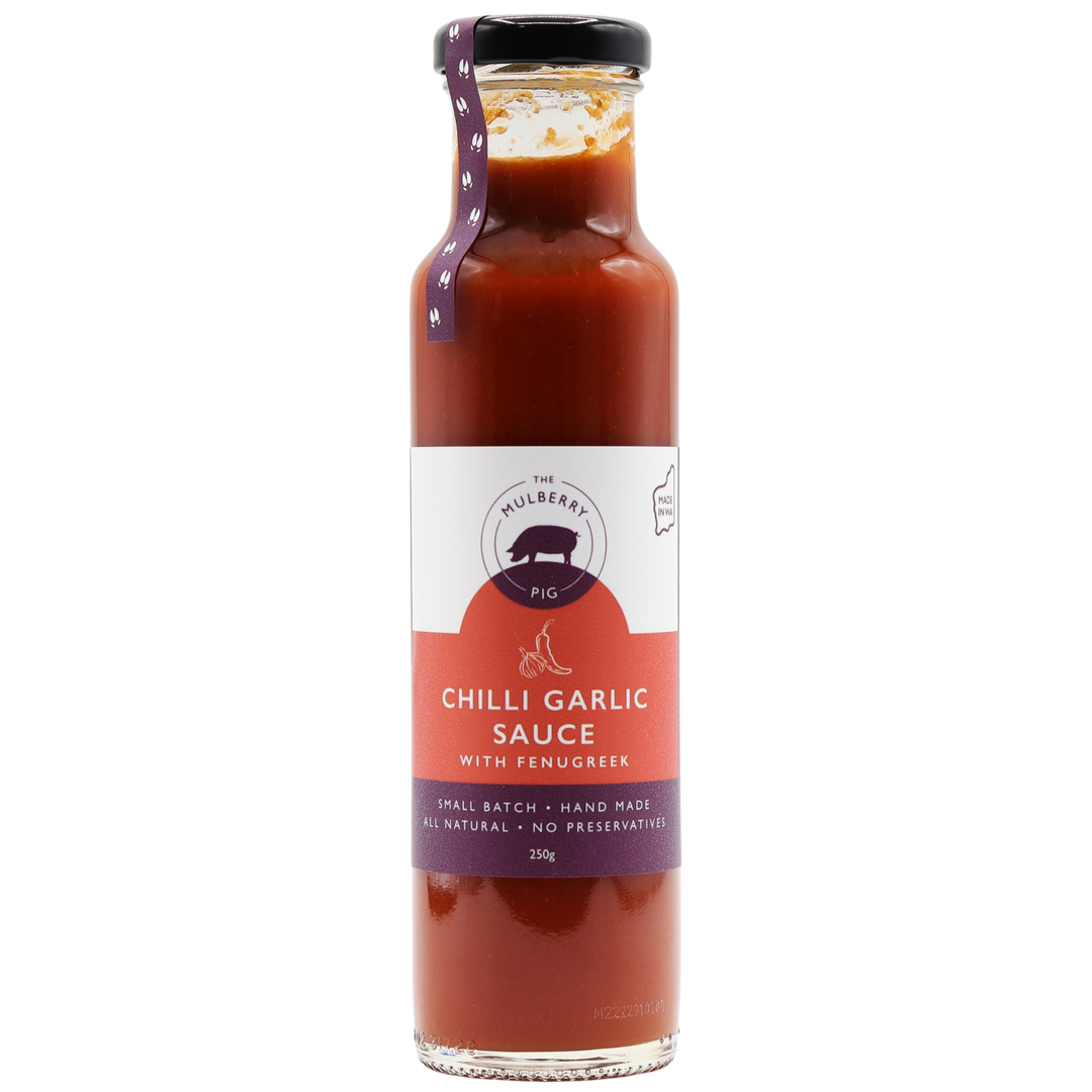 CHILLI GARLIC SAUCE with Fenugreek