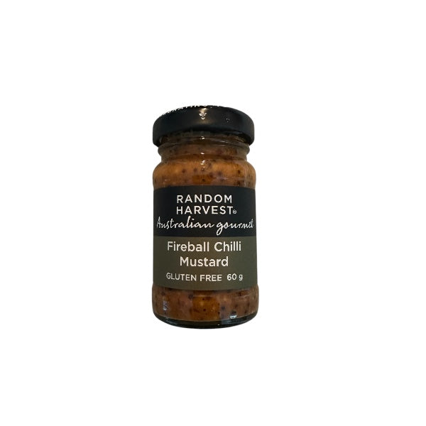 Random Harvest Fireball Chilli Mustard 60g