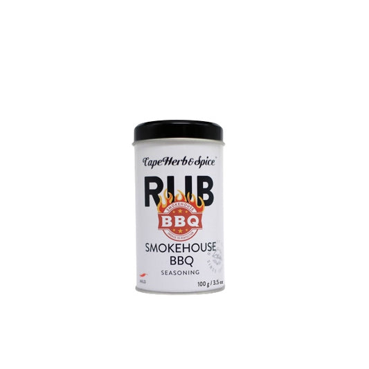 Cape Herb & Spice - Rub - Smokehouse BBQ-  100g Tin