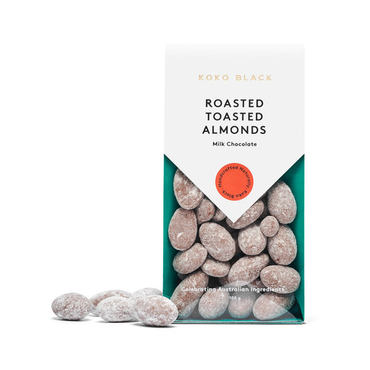 Koko Black - Roasted Toasted Almonds (milk) 100g