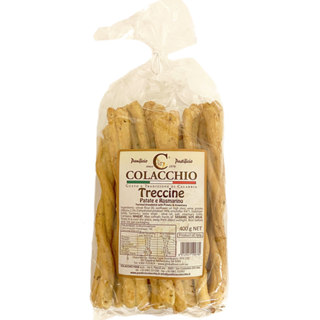 Colacchio Treccine Potato & Rosemary 400g