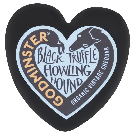 Godminster - Black Truffle Howling Hound Cheddar Heart - 150g