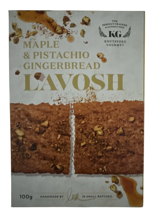 Lavosh - Maple & Pistachio Gingerbread 100g