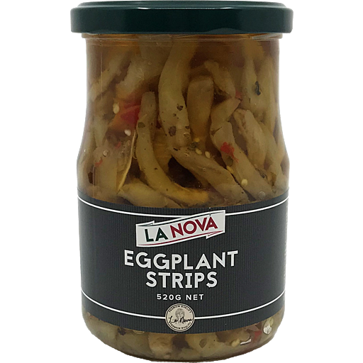 La Nova Eggplant Strips 520g