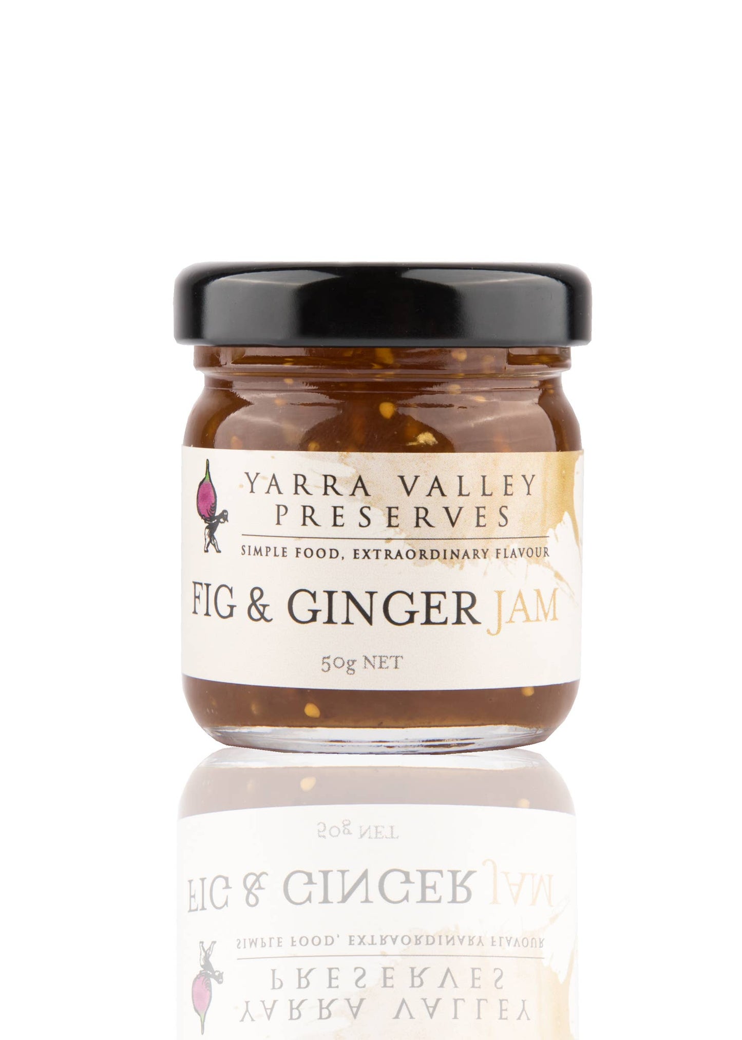 Yarra Valley Gourmet Foods - Fig & Ginger Jam 50g