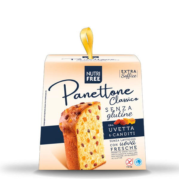 NutriFree - Panettone with Candied Fruit & Raisins 600g