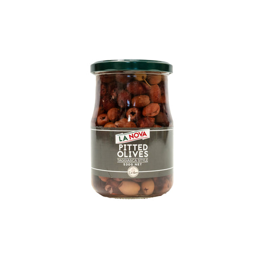 La Nova Olives Pitted Taggiasca 530g