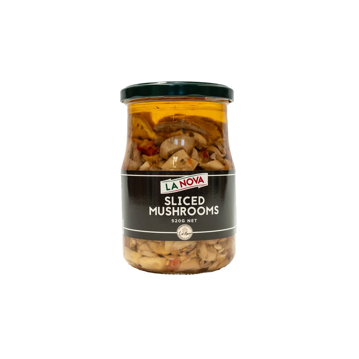 La Nova Mushrooms Sliced 520g