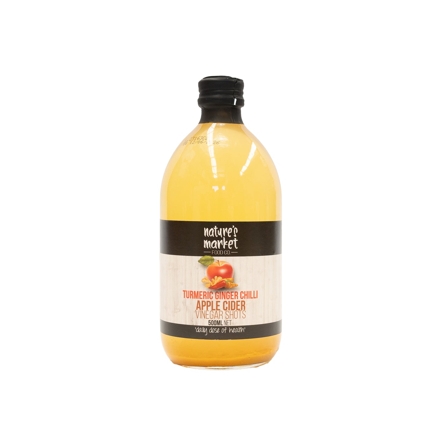 Natures Market - Apple Cider Turmeric Ginger Chili  500ml