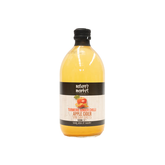 Natures Market - Apple Cider Turmeric Ginger Chili  500ml